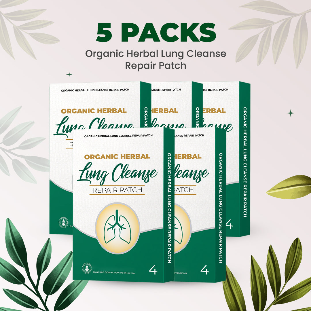 Organic Herbal Lung Cleanse Repair Patch