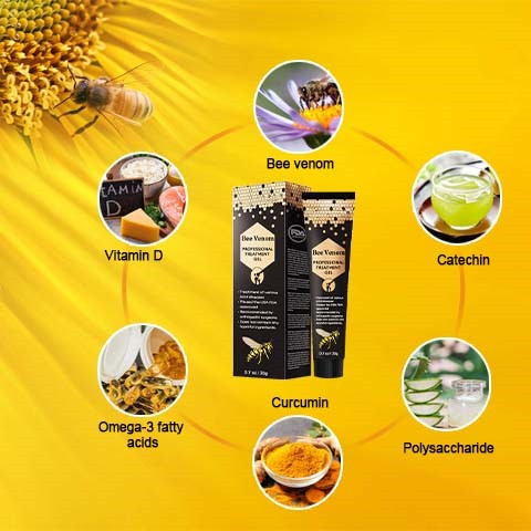 🐝Seurico™ New Zealand Bee Venom Joint Relief Gel(New Zealand Bee Extract - Specializes in the treatment of orthopedic conditions and arthritic pain)