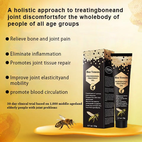 🐝Seurico™ New Zealand Bee Venom Joint Relief Gel(New Zealand Bee Extract - Specializes in the treatment of orthopedic conditions and arthritic pain)