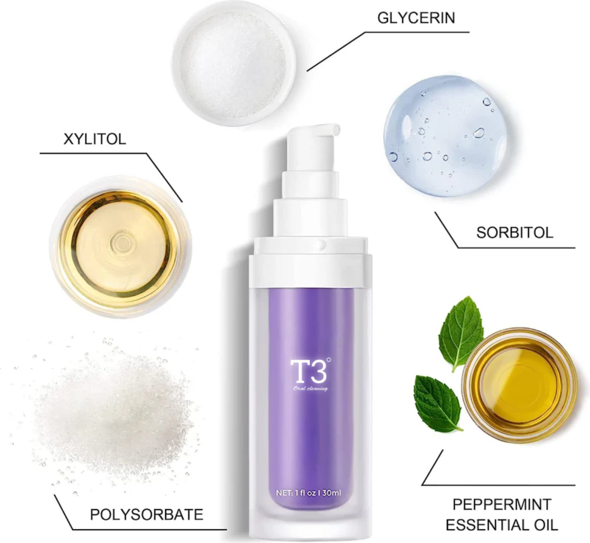 Instant whitening-Magic Purple Toothpaste