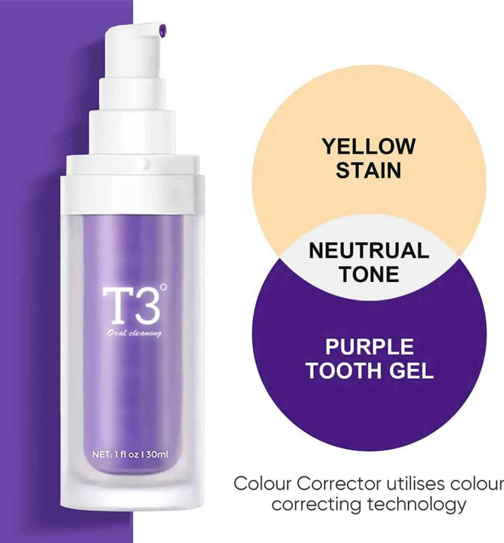 Instant whitening-Magic Purple Toothpaste