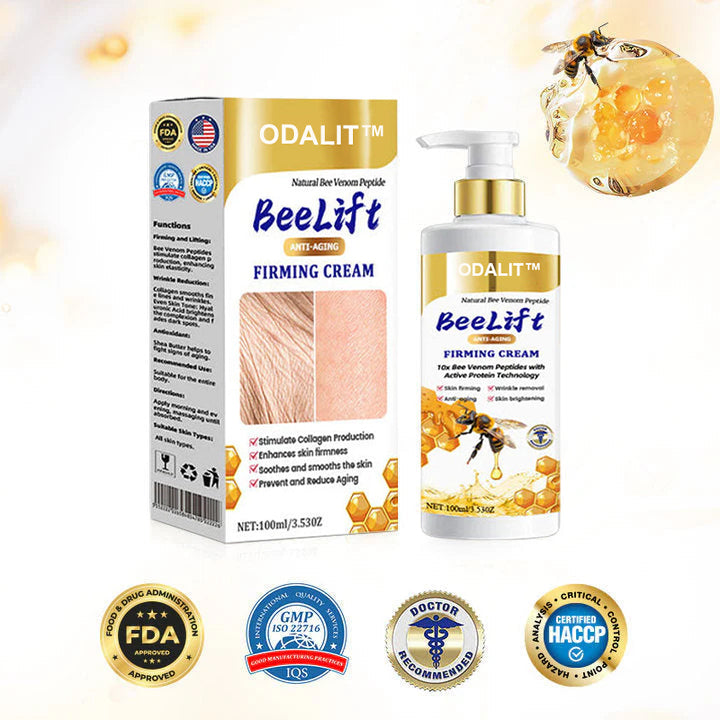 💐🐝ODALIT™ BeeLift Anti-Aging Firming Cream,Address Crepe & Sagging(🔥74% Off for a Limited Time!)