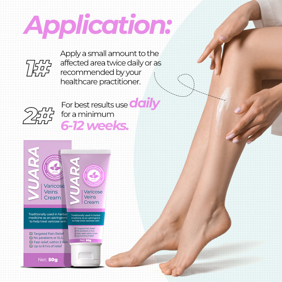 Vuara Witch Hazel Varicose Veins Cream