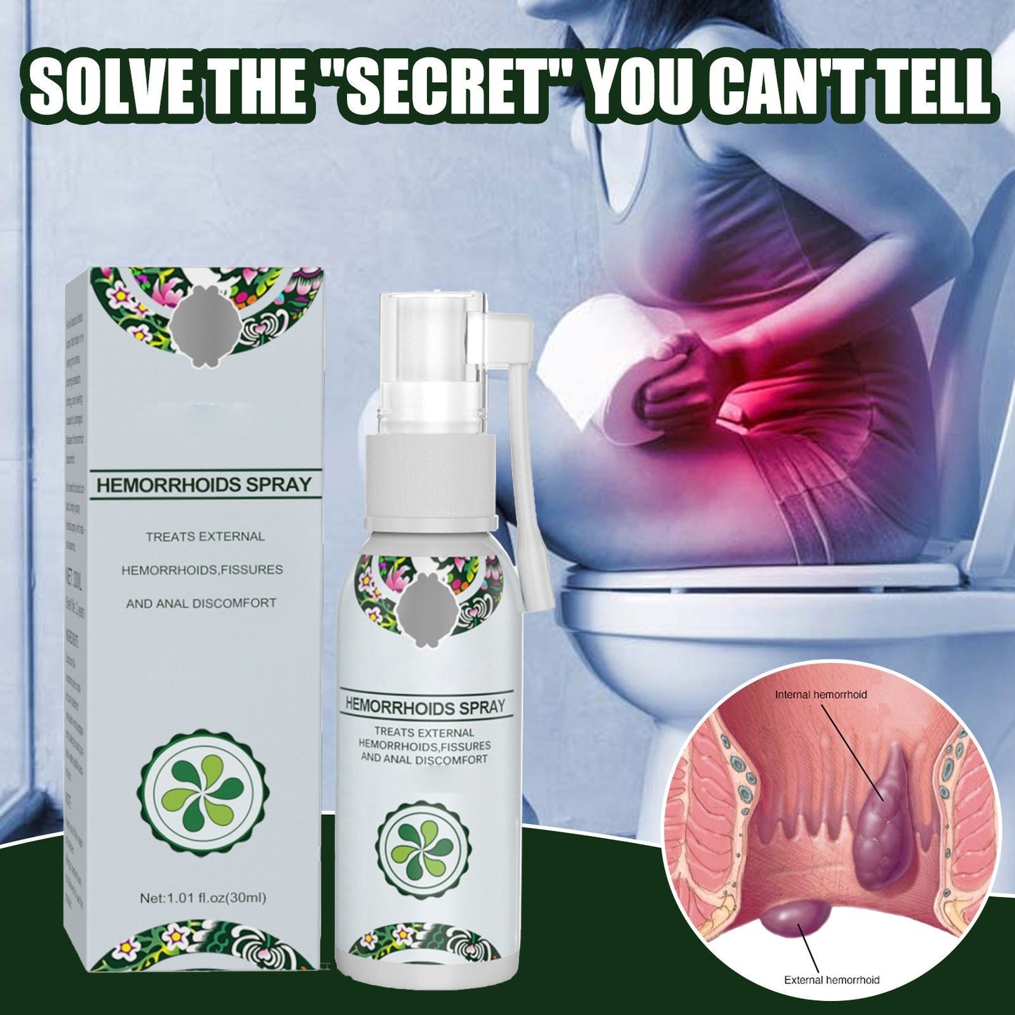 Hemorrhoid Spray
