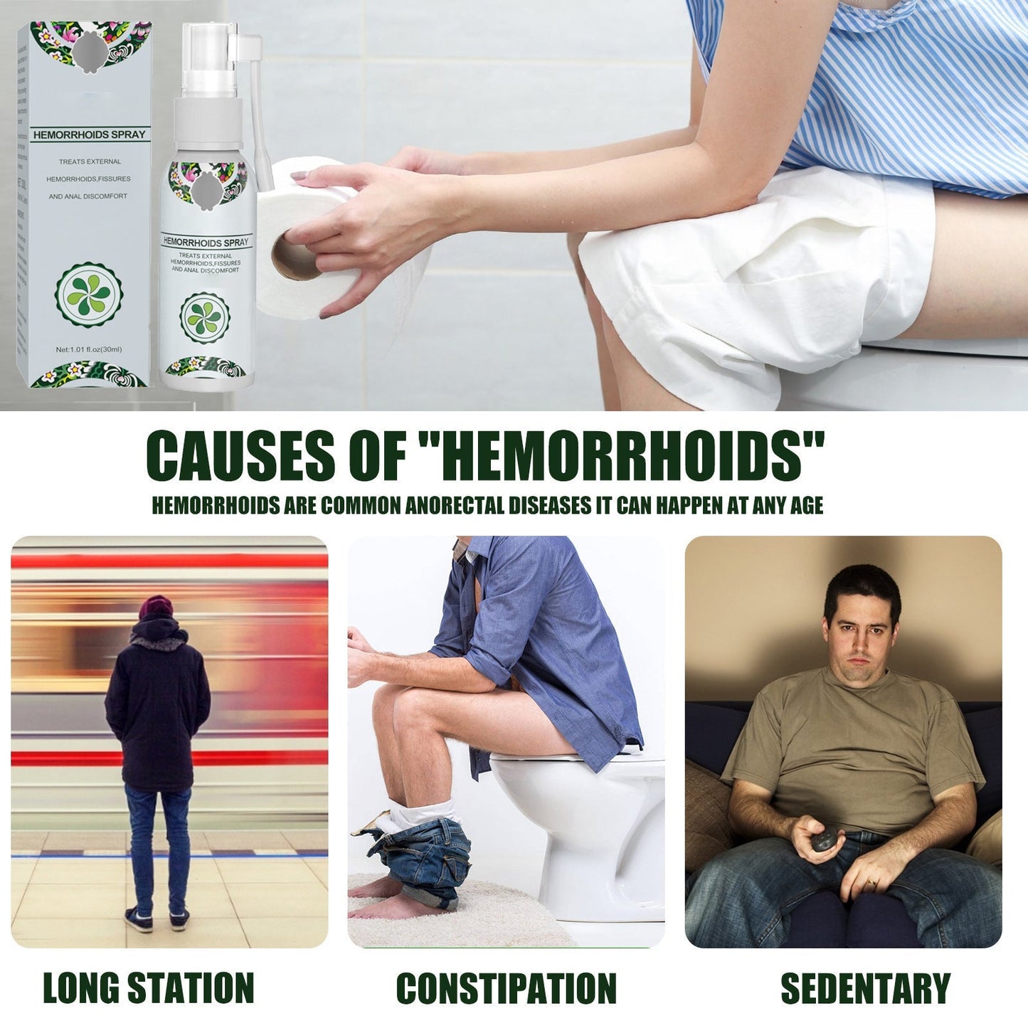 Hemorrhoid Spray