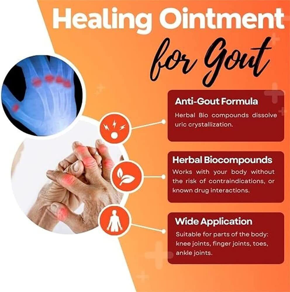 Seurico™ Gout Ointment- 5X Faster Pain Relief