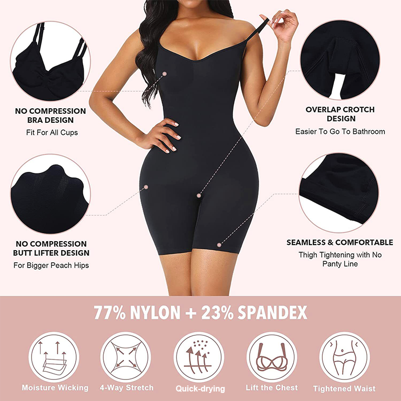 Backless Bodysuit Short Shapewear ππ