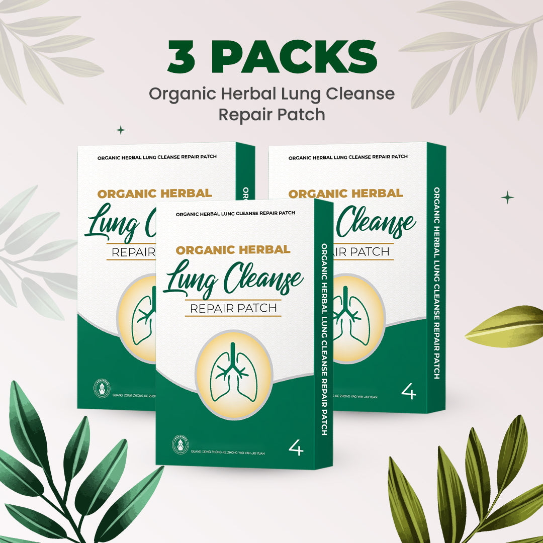 Organic Herbal Lung Cleanse Repair Patch