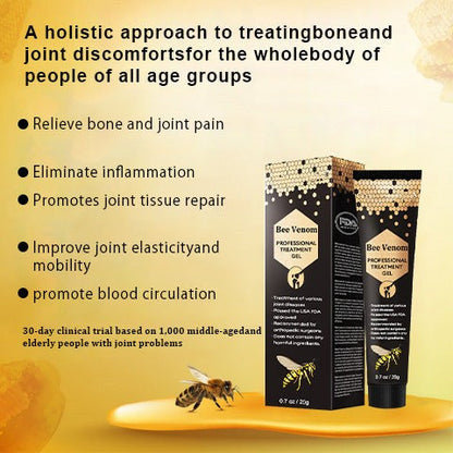🐝Seurico™ New Zealand Bee Venom Joint Relief Gel(New Zealand Bee Extract - Specializes in the treatment of orthopedic conditions and arthritic pain)
