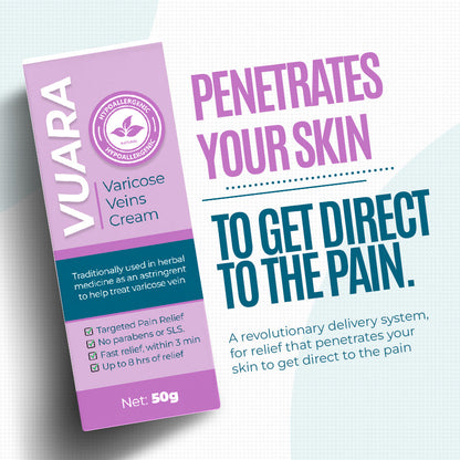 Vuara Witch Hazel Varicose Veins Cream